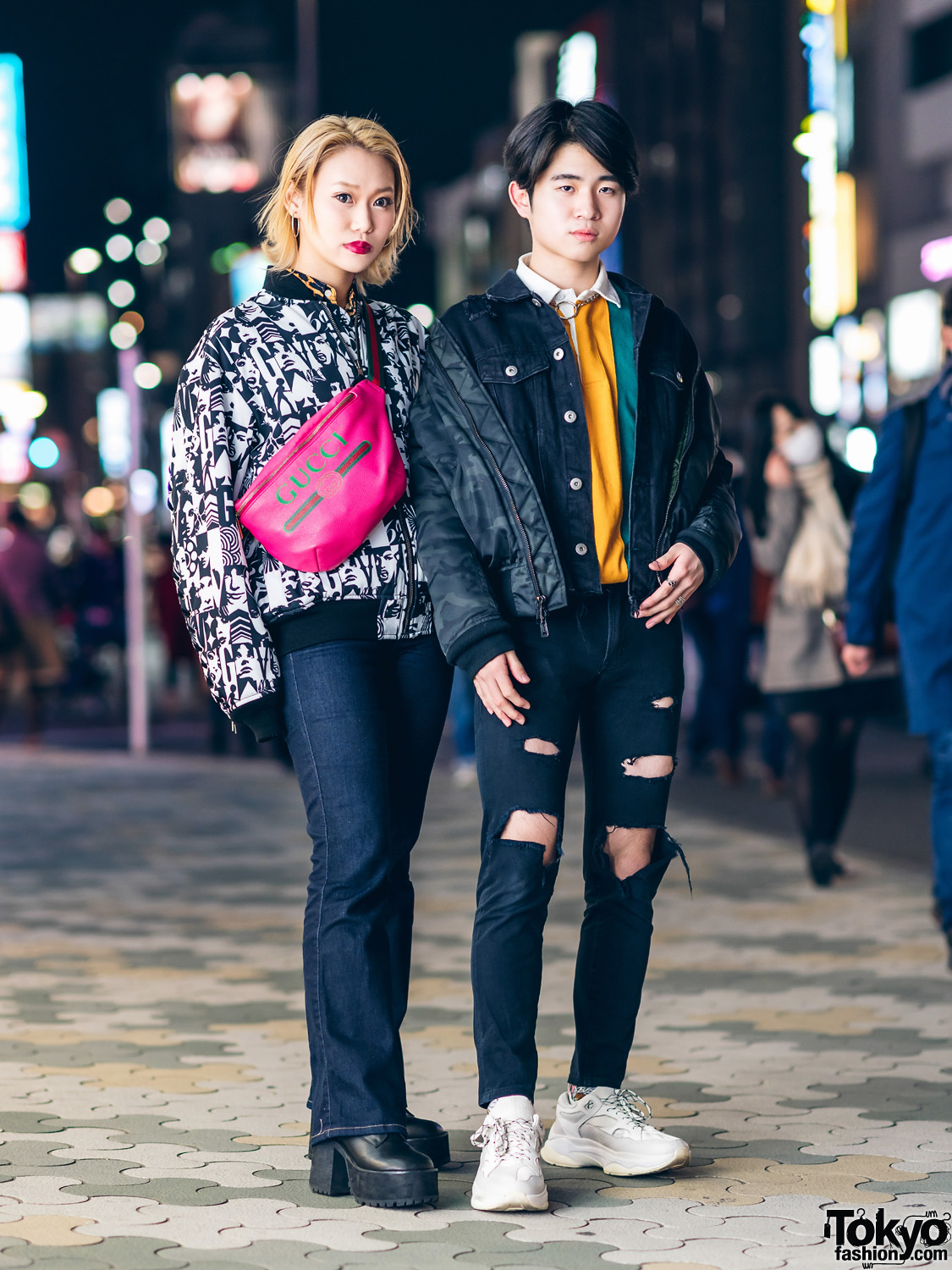 Tokyo Street Fashion w/ Hysteric Glamour, Joyrich, Diesel, Gucci, UNIF ...