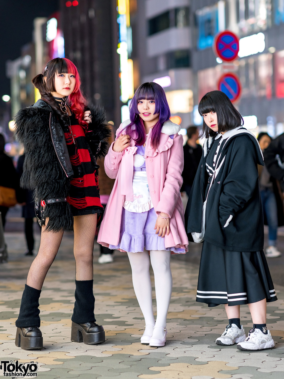 Harajuku Girls Street Styles w/ Killstar, Hellcat Punks, Demonia, Angelic Pretty, Nile Perch, Balmung & Kill Remote
