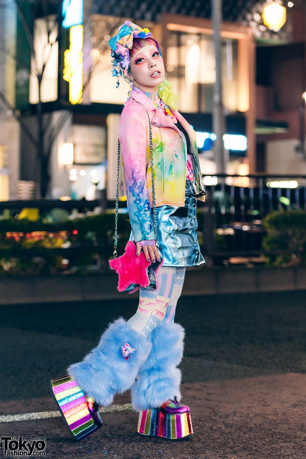 Kawaii Colorful Harajuku Street Style w/ UNIF, 6%DOKIDOKI, Horoscopez ...