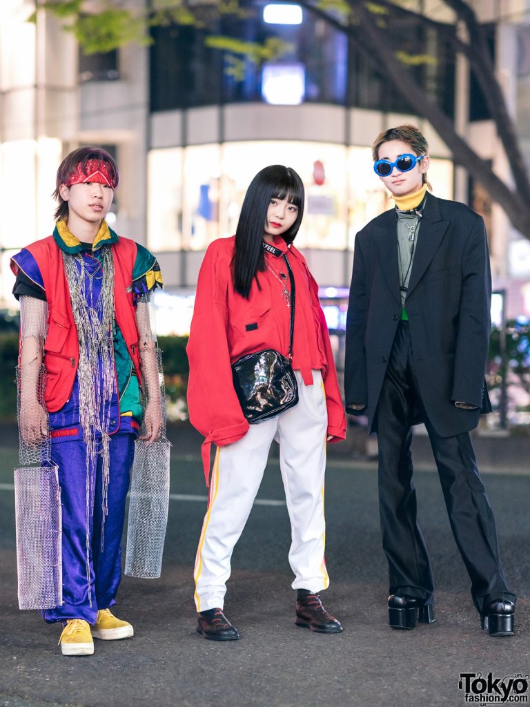 Harajuku Trio Streetwear Styles – Tokyo Fashion