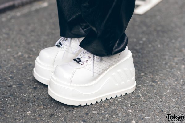 White Platform Shoes – Tokyo Fashion