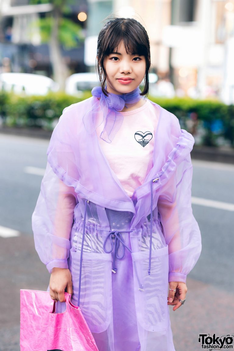 Harajuku Fashion w/ RRR Tokyo Coat, 7% More Pink Zebra Skirt, Bubbles