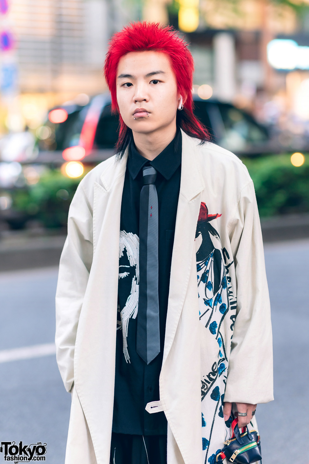 Harajuku Guy in High-Light Cavalet, Restir Surf Side, Tom Ford & Red Wing  Boots – Tokyo Fashion