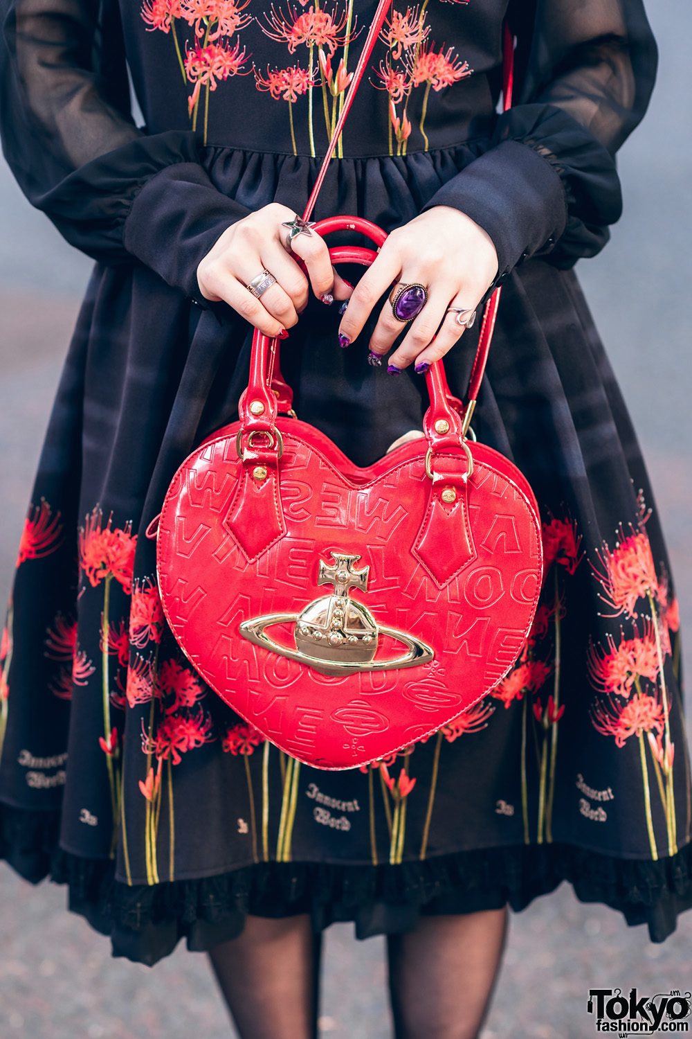Vivienne Westwood's heart shaped 'Chancery' bags