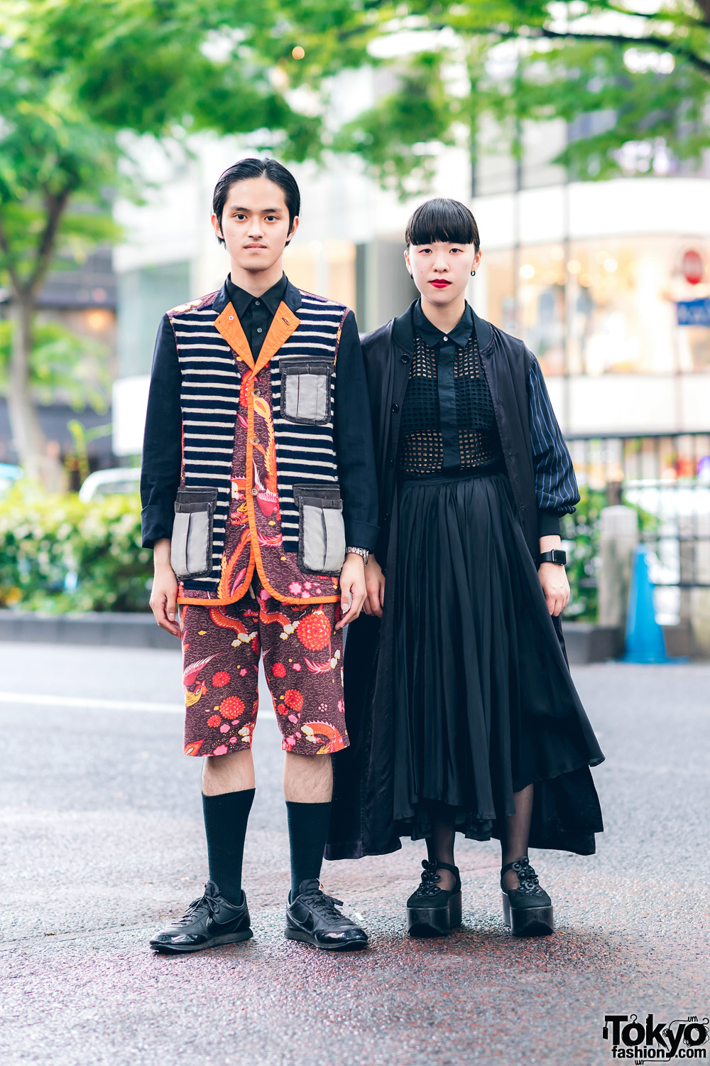 Sleek Japanese Streetwear Fashion w/ Comme des Garcons Homme Plus