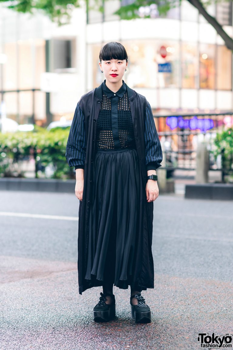 Sleek Japanese Streetwear Fashion w/ Comme des Garcons Homme Plus ...