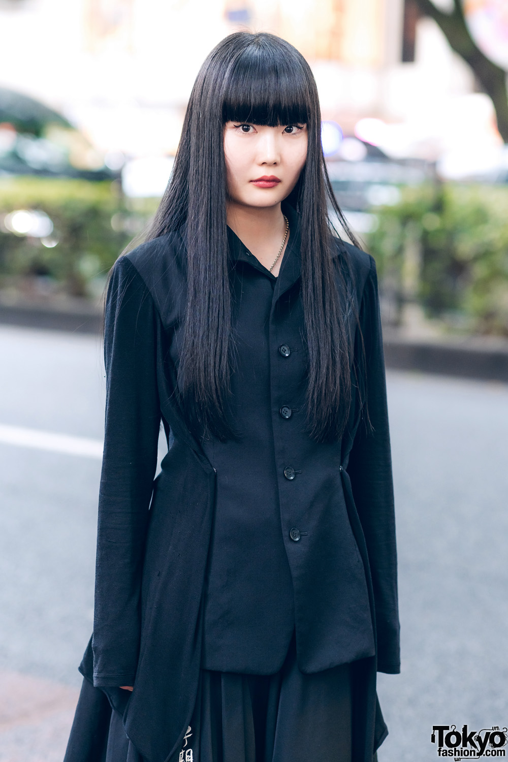 Japanese Hair Stylists in Layered Monochrome Street Styles w/ The