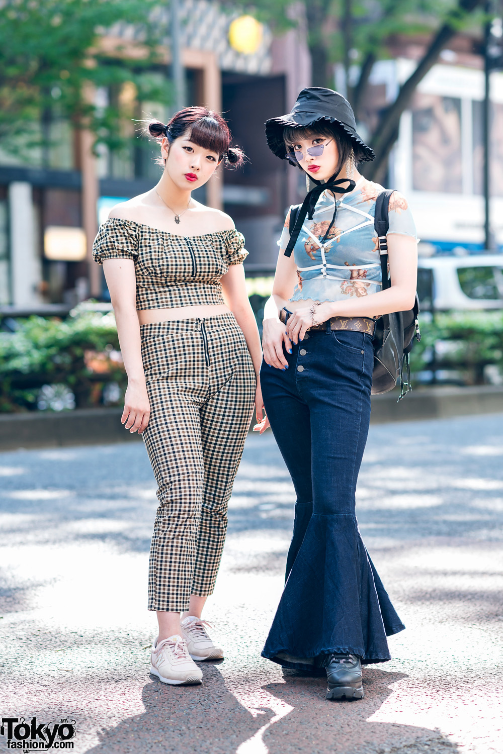 Cropped Tops In Harajuku Tokyo Fashion