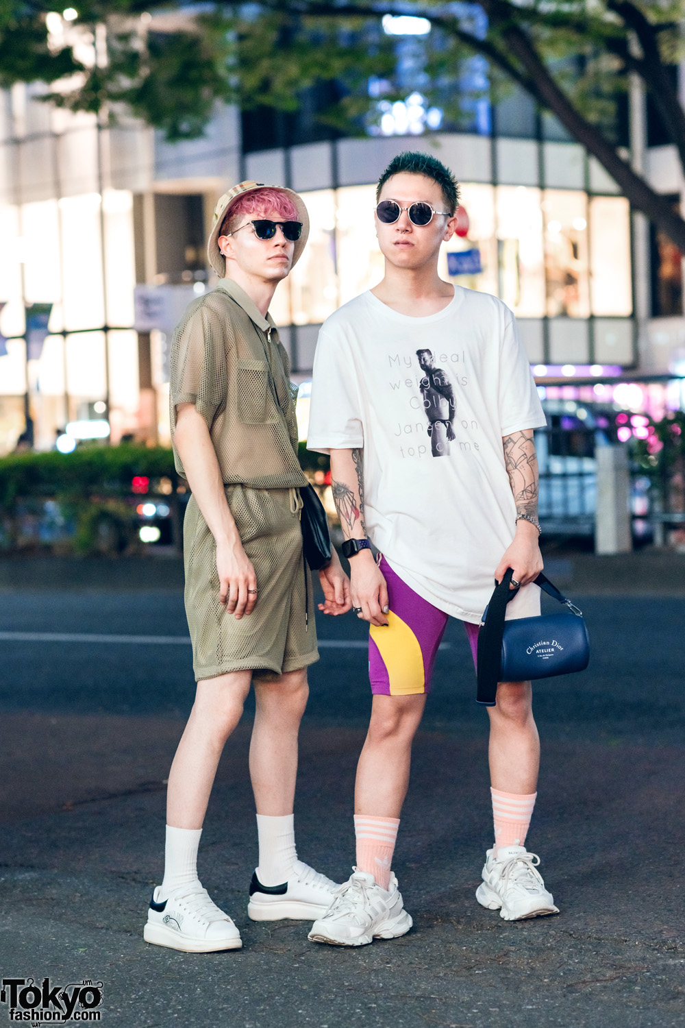Harajuku Guys' Street Styles w/ Bucket Hat, Vintage Fashion, Adidas Cycling  Shorts, Alexander Wang, Balenciaga, ESC Studio, LV, Valentino, Ambush &  Dior – Tokyo Fashion