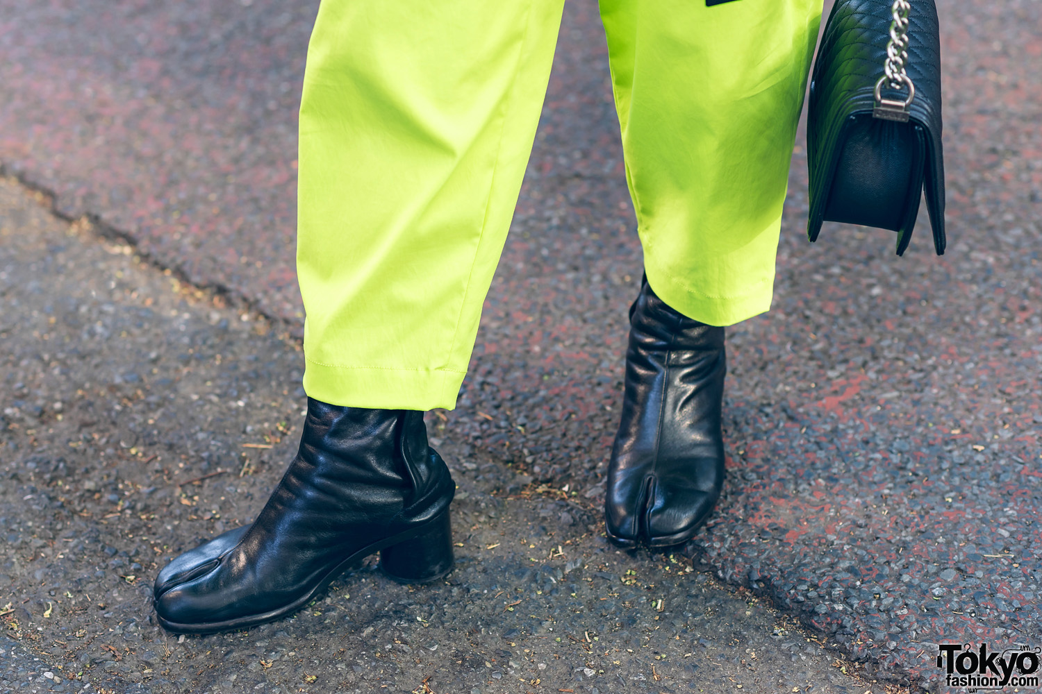 Black Leather Tabi Boots – Tokyo Fashion