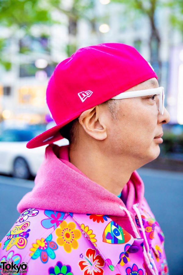 Harajuku Couple's Streetwear Styles w/ Smiley Face Beret, Kobinai ...