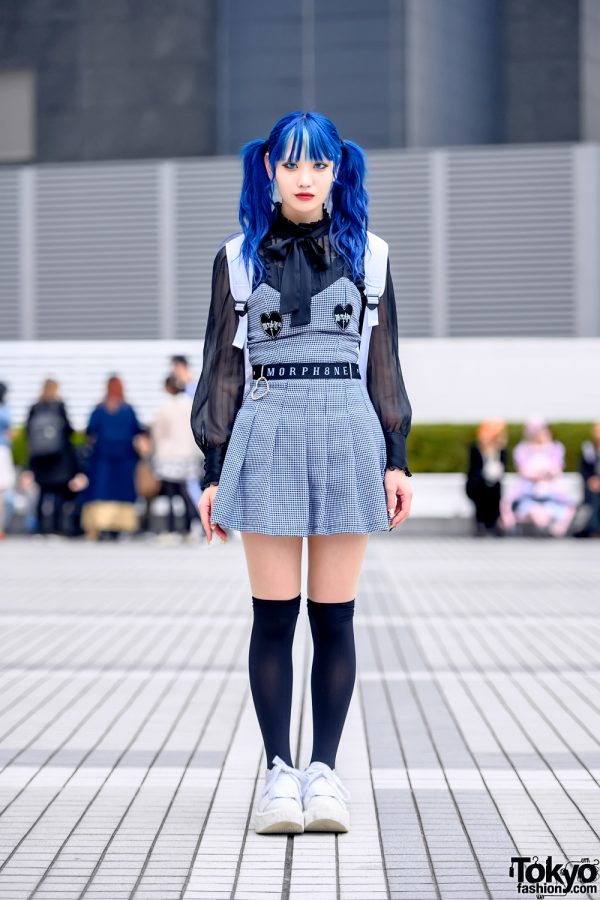 Bunka Fashion College Student Street Style w/ Morph8ne, Merry Jenny & Tokyo Bopper