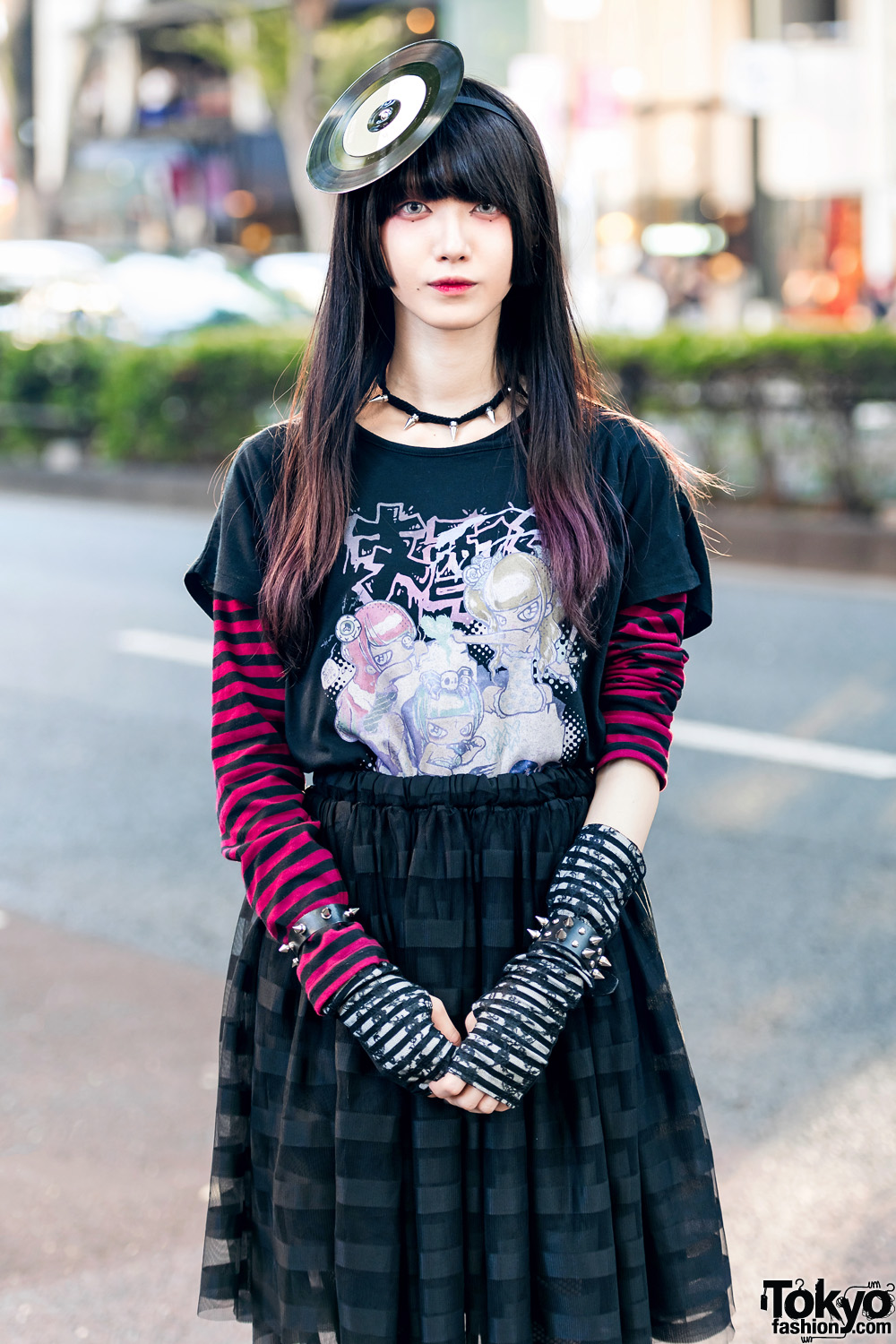 Sinz Harajuku Street Style w/ Vinyl Record Headpiece, Hyper Core 