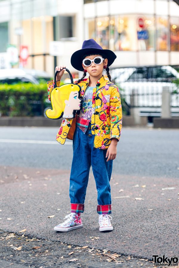 Vintage Japanese Kids Street Fashion in Harajuku w/ Honey Supply ...