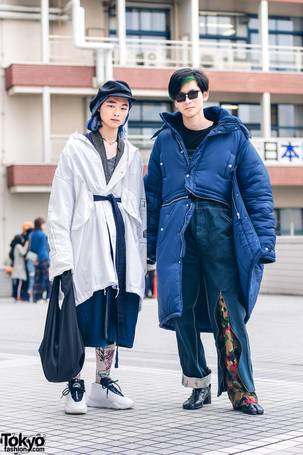 Tokyo Streetwear Styles w/ LAD Musician, Comme des Garcons Homme Plus, D.TT.K Puffer Coat, Dulcamara, Maison Margiela & Alexander Wang