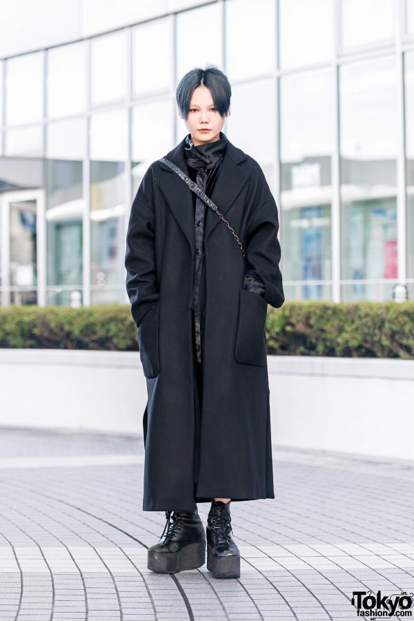 All Black Street Fashion w/ Vivienne Westwood, Zara, H&M, Ego & Tokyo Bopper