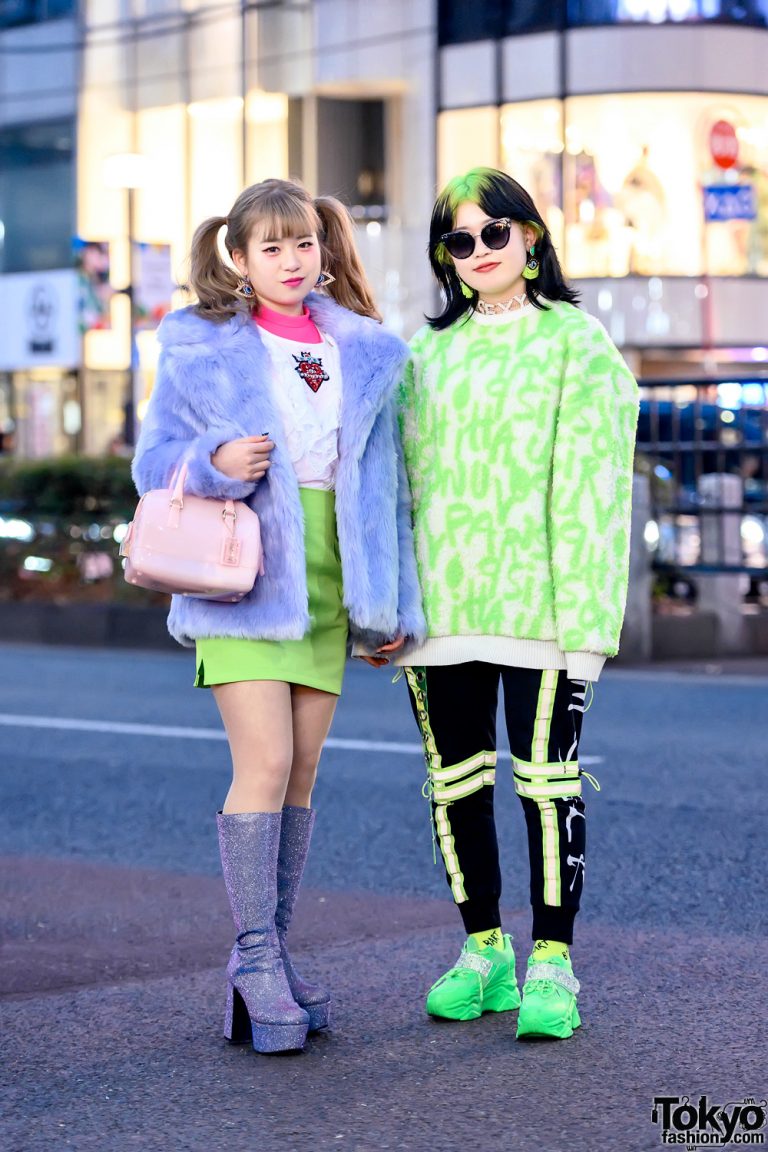 Harajuku Girls w/ Billie Eilish Inspired Hairstyle, Kobinai, Office ...
