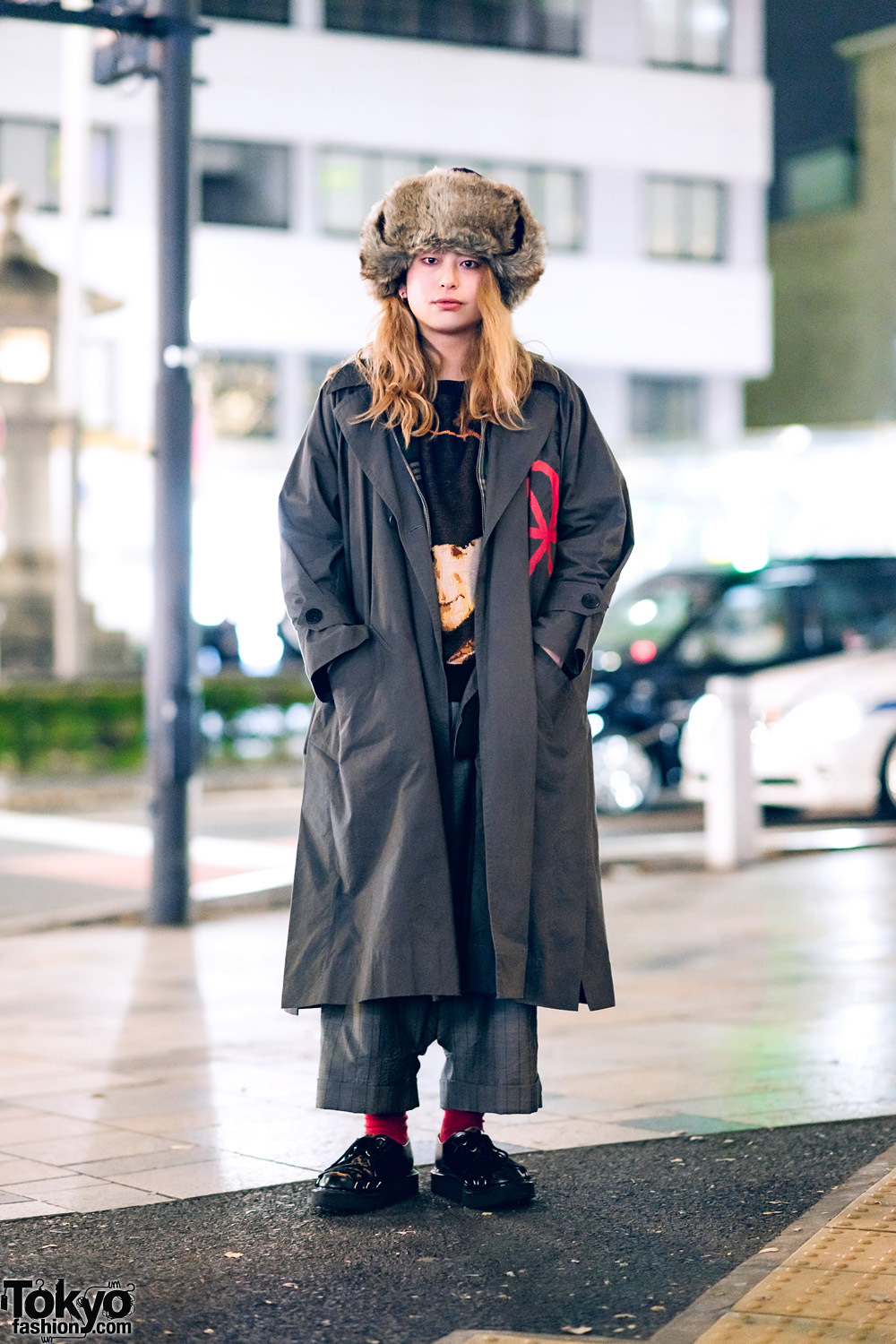HEIHEI Fashion Designer’s Style w/ Furry Hat, Vivienne Westwood Coat ...