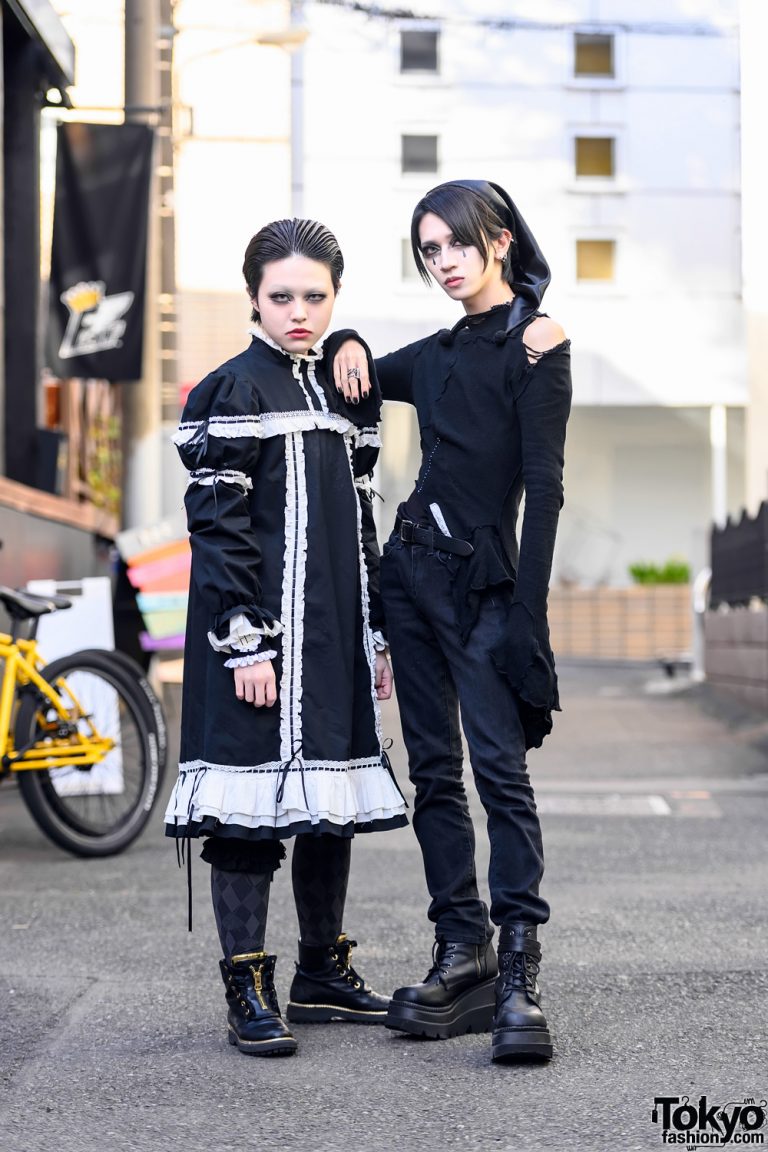 Gothic Japanese Fashion In Harajuku Tokyo Fashion