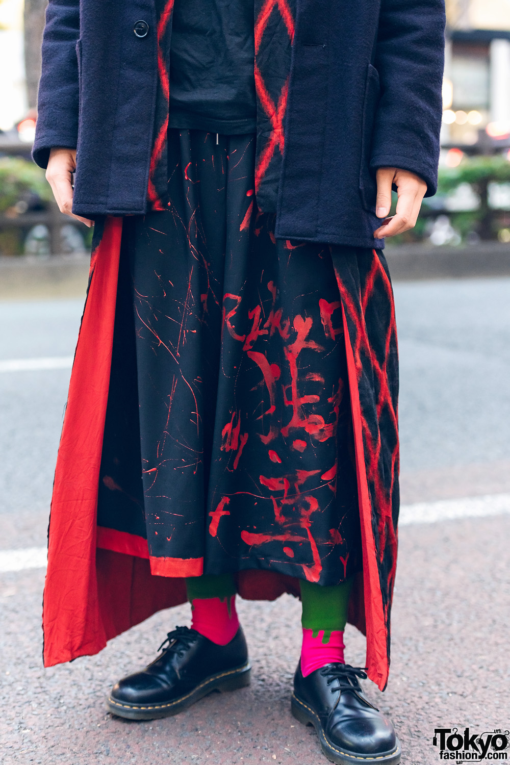 Harajuku Velvet Outfit w/ Freak City, M.Y.O.B., Dr. Martens, UNIF & Louis  Vuitton Necklace – Tokyo Fashion