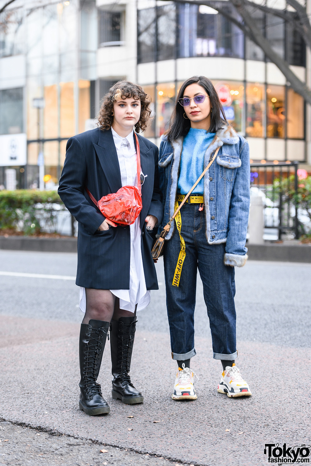 Harajuku Girls Styles w/ Gucci Sunglasses, Oversized Blazer, Zara