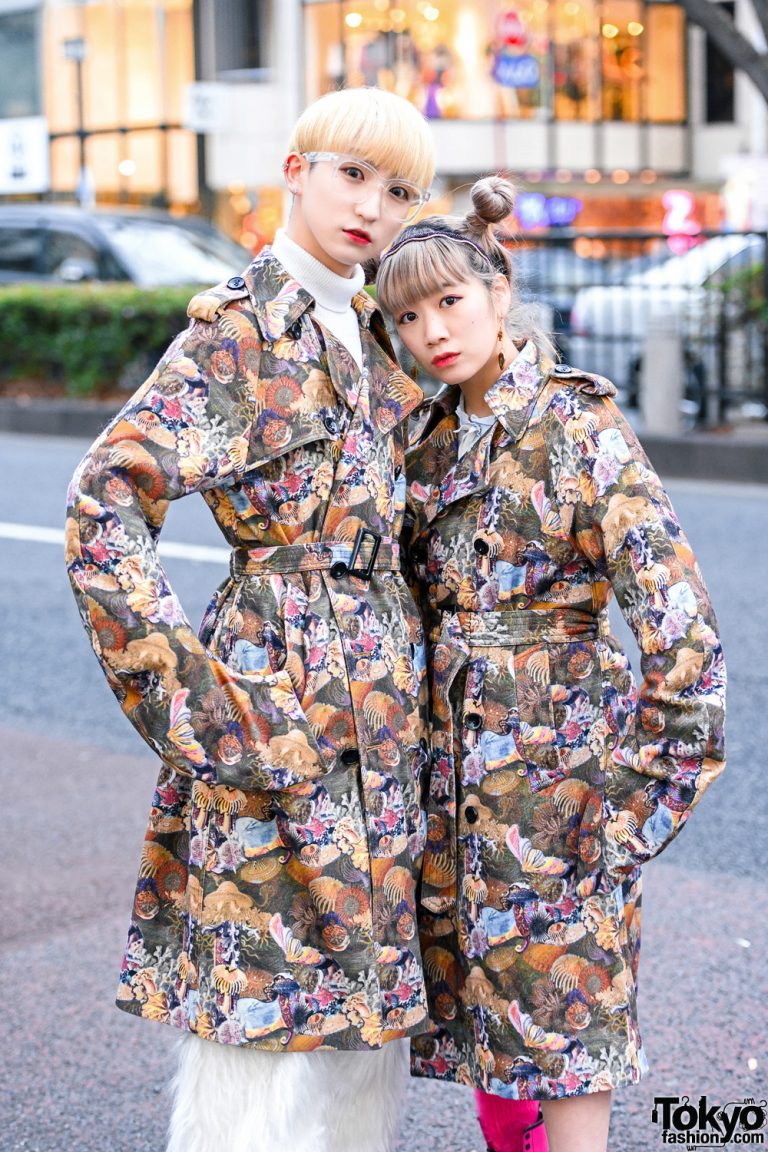 Tempura Kidz x Anrealage Japanese Street Styles w/ Belted Trench Coats ...