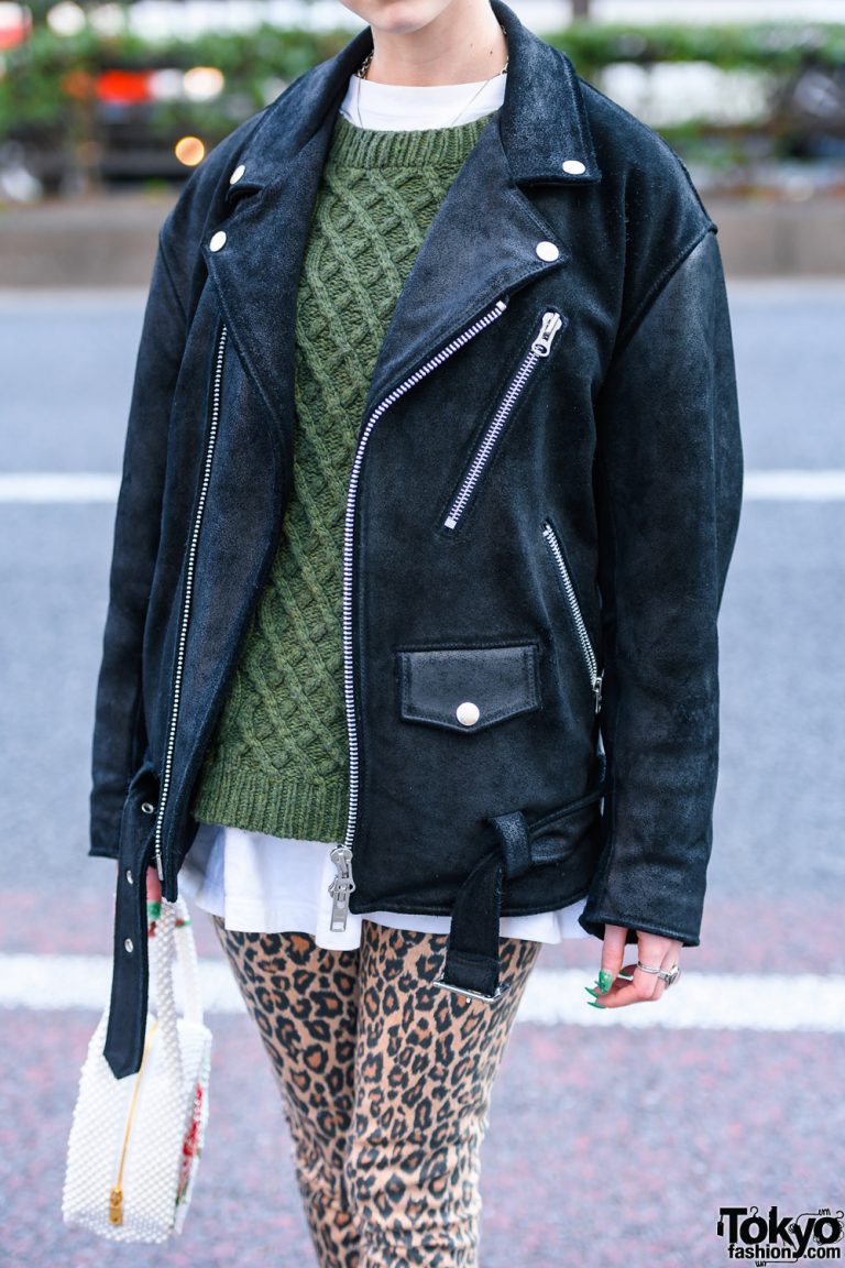 Harajuku Model’s Style w/ Blonde Bob, Miu Miu Sunglasses, X-Girl Suede ...