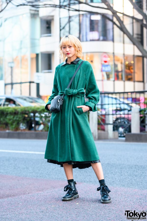 Vintage Casual Street Style w/ Undercover Shirt, Vintage Printed Long  Sleeves, Vintage Plaid Pants, Salomon Shoes, Lucky Daikichi Manga Tote Bag,  Leather Crossbody Bag & Judy Blume Earring – Tokyo Fashion