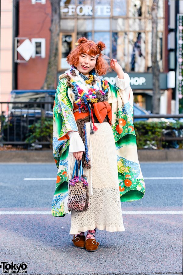 Tokyo Kimono Mix Styles w/ Twin Buns, Short Bob, Uniqlo Hoodie Jacket ...