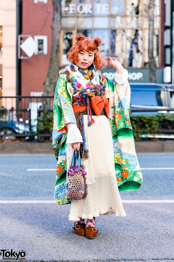 Tokyo Kimono Mix Styles w/ Twin Buns, Short Bob, Uniqlo Hoodie Jacket