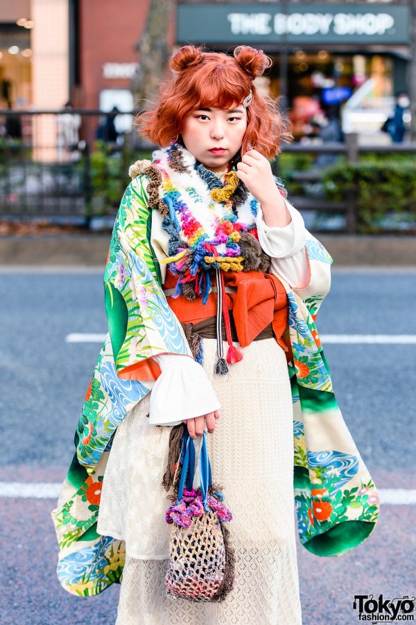 Tokyo Kimono Mix Styles w/ Twin Buns, Short Bob, Uniqlo Hoodie Jacket