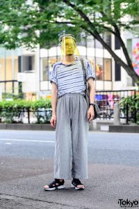 Japanese Hairdresser Minimalist Street Fashion