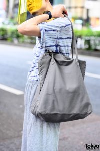 Vintage Minimalist Tote Bag in Harajuku