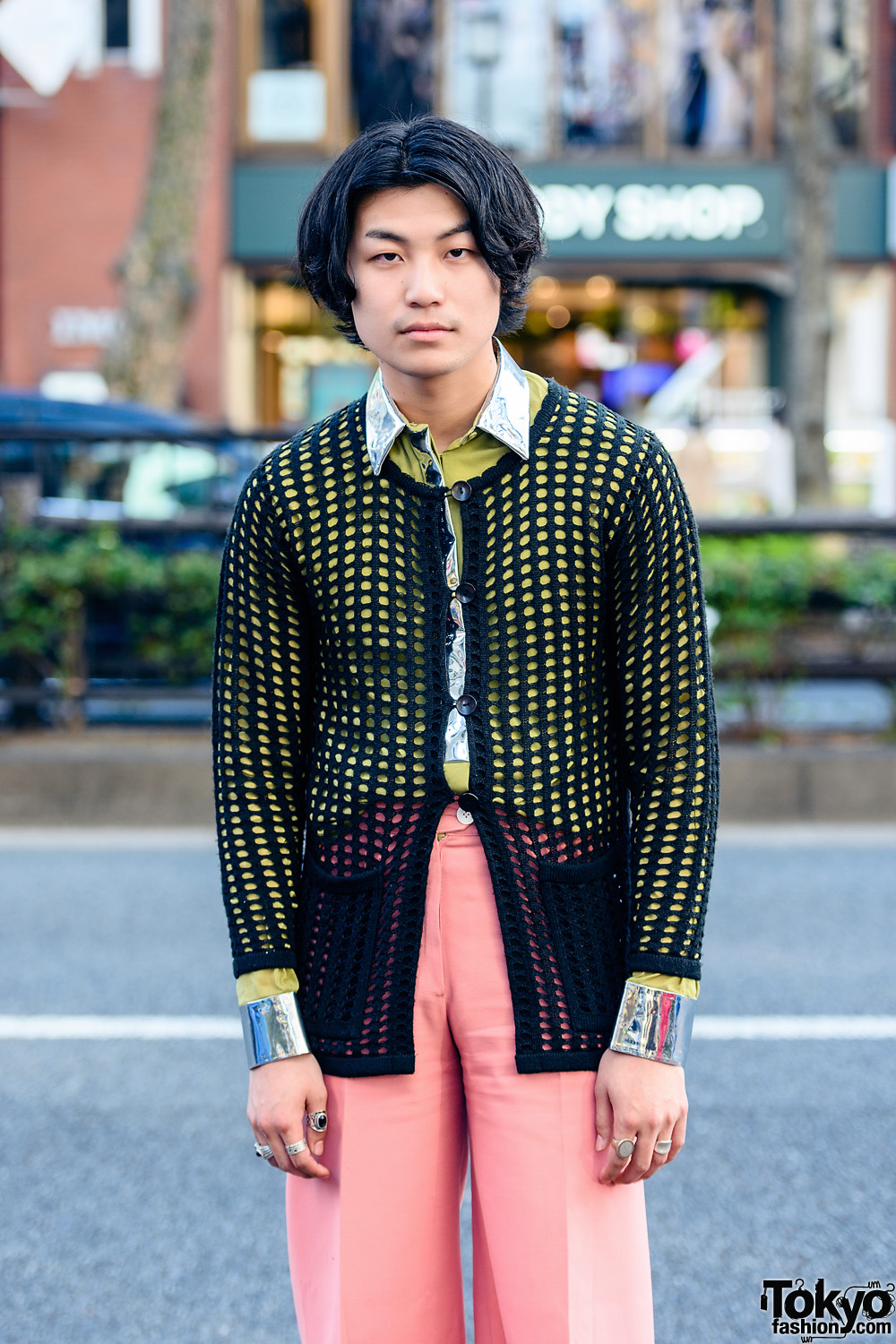 Harajuku Retro Streetwear Style w/ Net Cardigan, 3.1 Phillip Lim