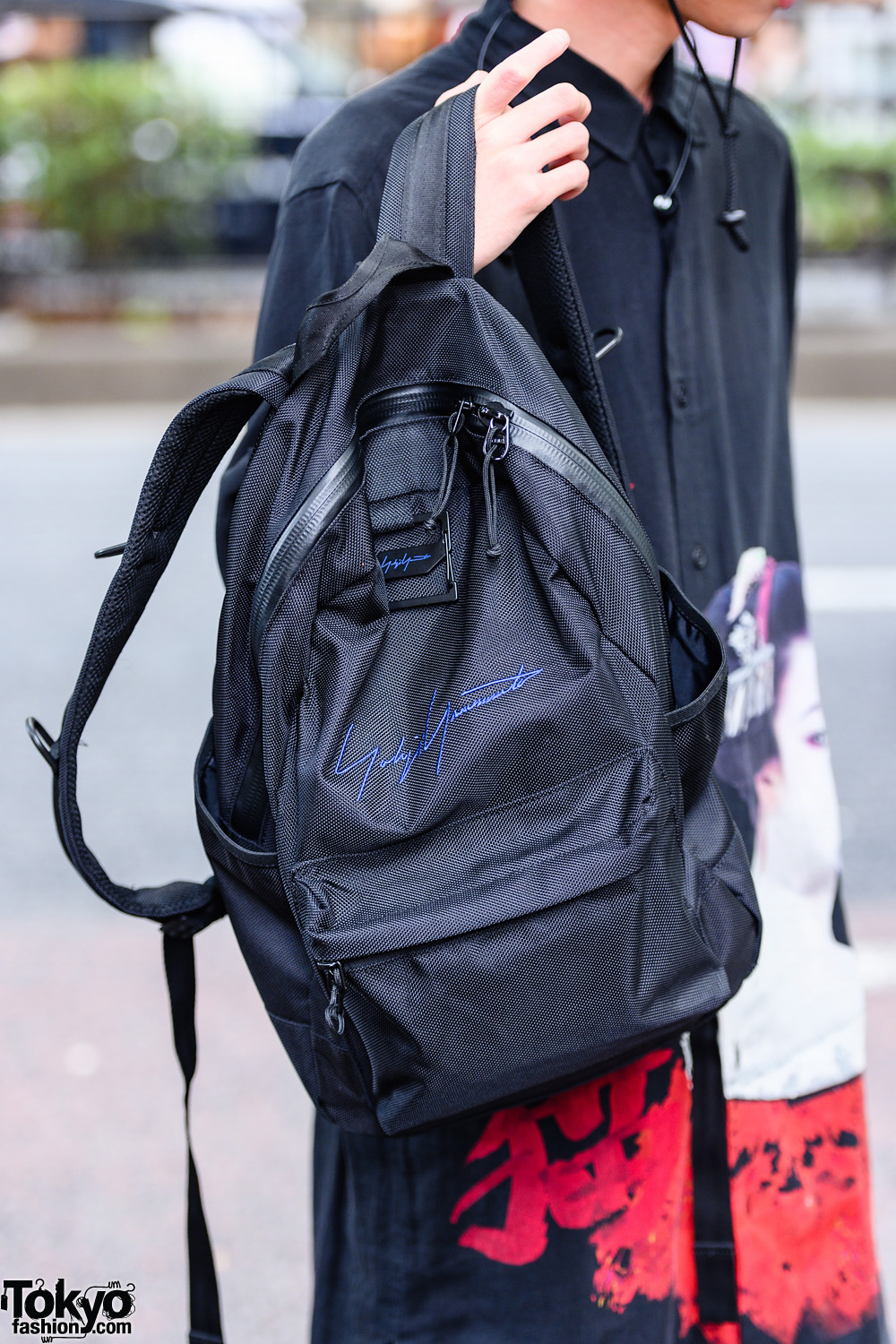 Yohji Yamamoto Black Backpack – Tokyo Fashion