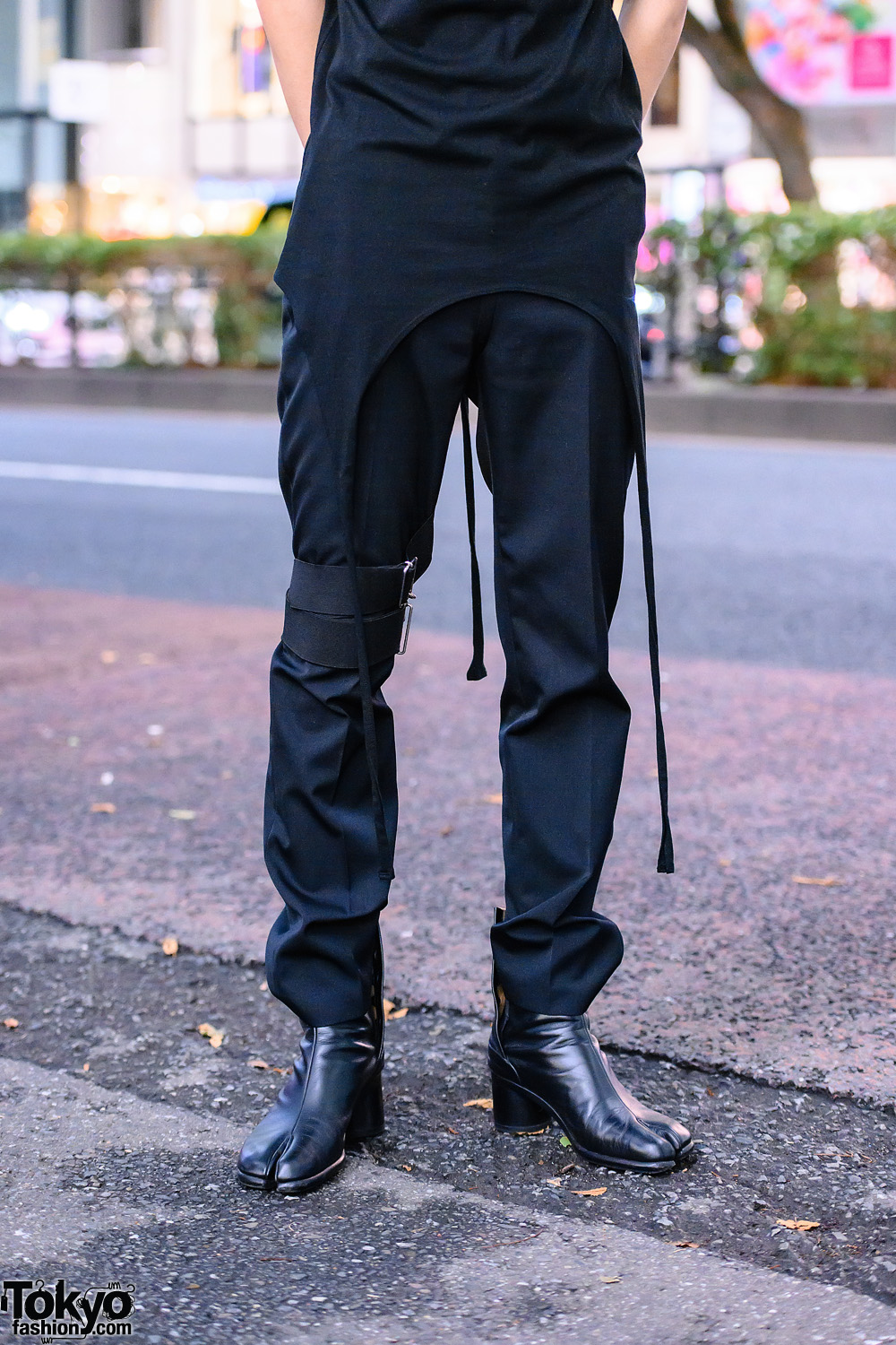All Black Minimalist Fashion w/ Perverze Long Shirt, Keisuke Yoshida ...