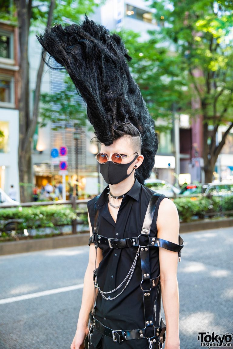 Tall Mohawk Punk Style Tokyo Fashion