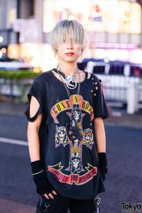 Harajuku Rock-Inspired Menswear w/ Guns N’ Roses & Bullet For My ...