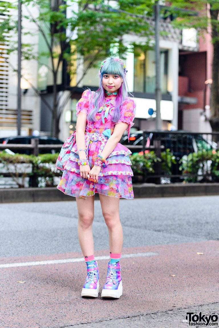 6%DokiDoki Kawaii Streetwear Style w/ Unicorn Hair, Handmade ...