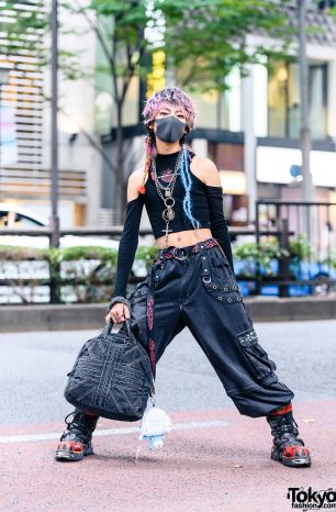 japanese style baggy pants