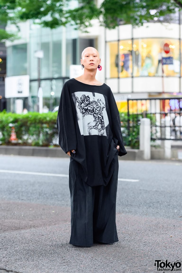 Japanese Oversized Menswear Style w/ Nomad Goba Shirt, Kujaku Wide ...