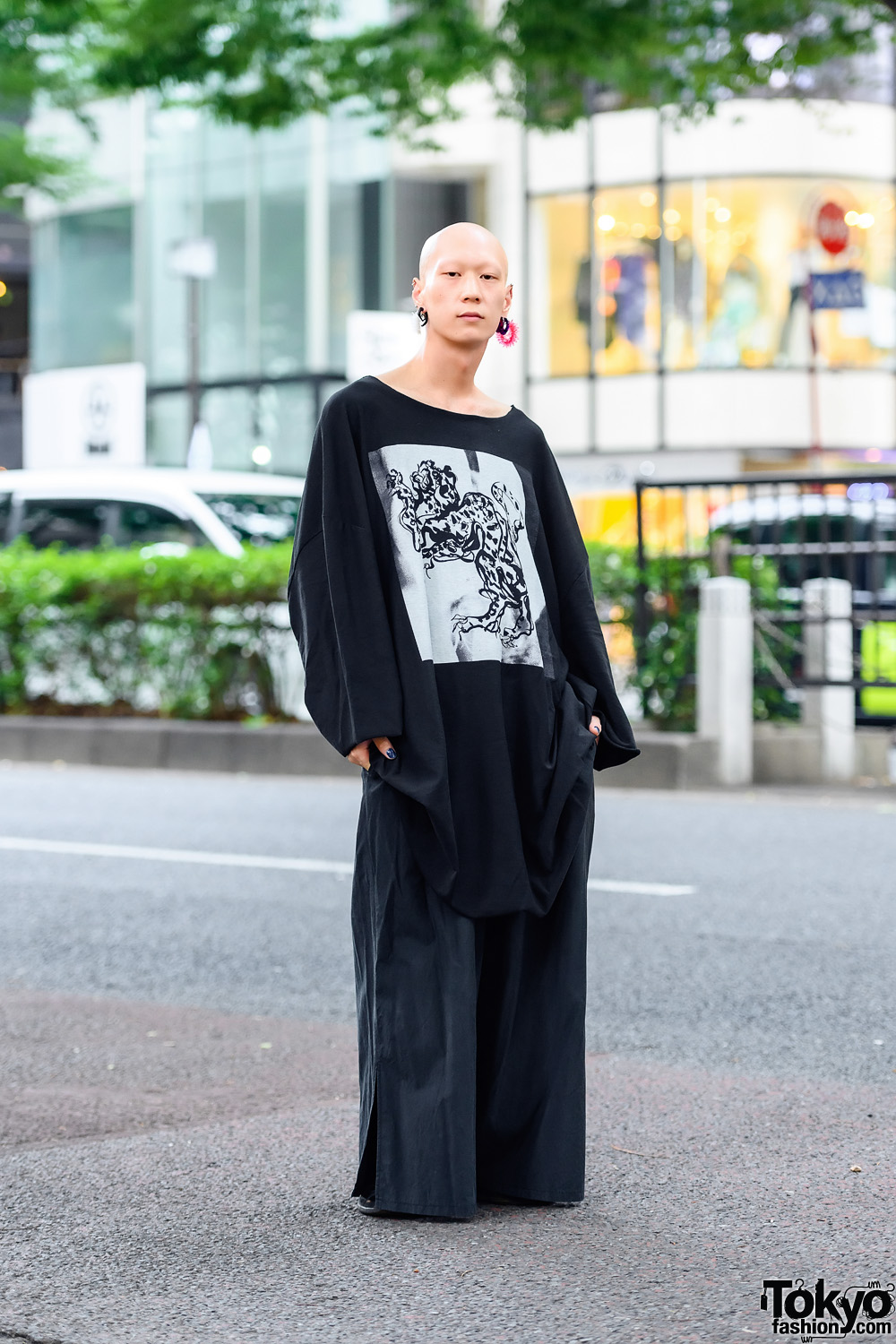 Japanese Oversized Menswear Style w/ Nomad Goba Shirt, Kujaku Wide ...