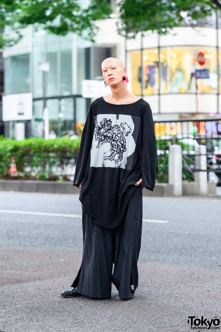 Japanese Oversized Menswear Style w/ Nomad Goba Shirt, Kujaku Wide ...