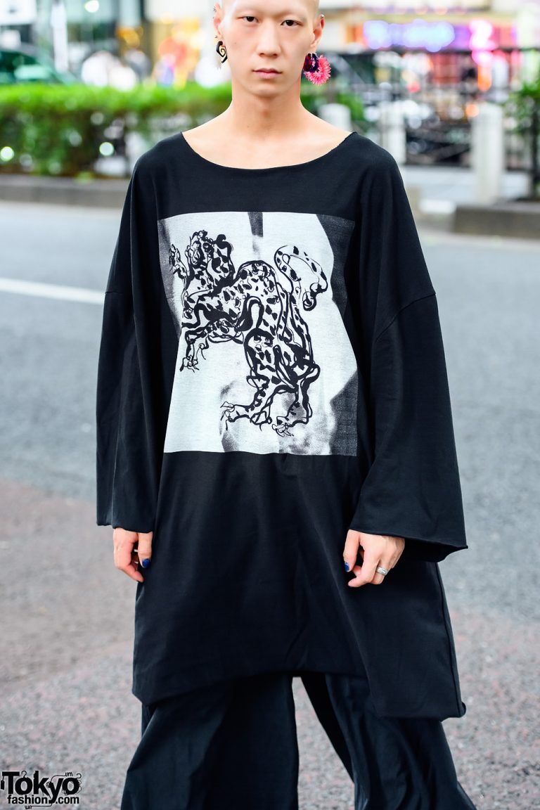 Japanese Oversized Menswear Style w/ Nomad Goba Shirt, Kujaku Wide ...