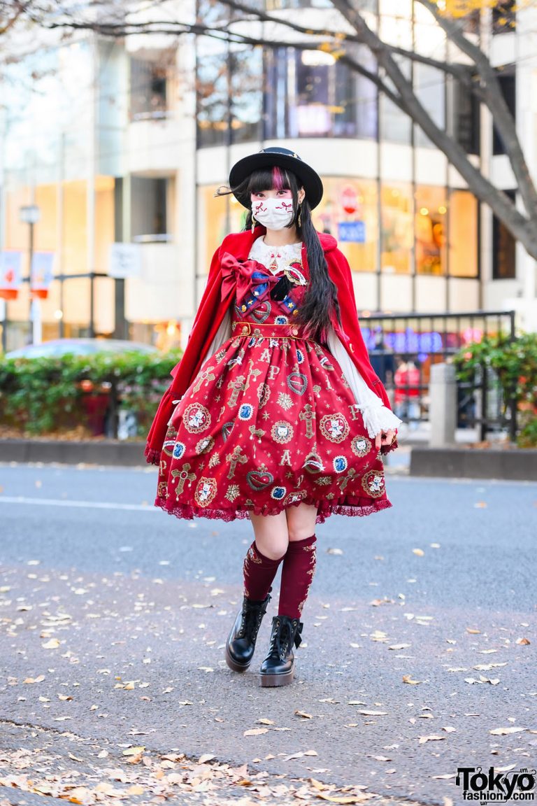 Angelic Pretty Lolita Street Style by RinRin Doll w/ Boater Hat, Lyra ...