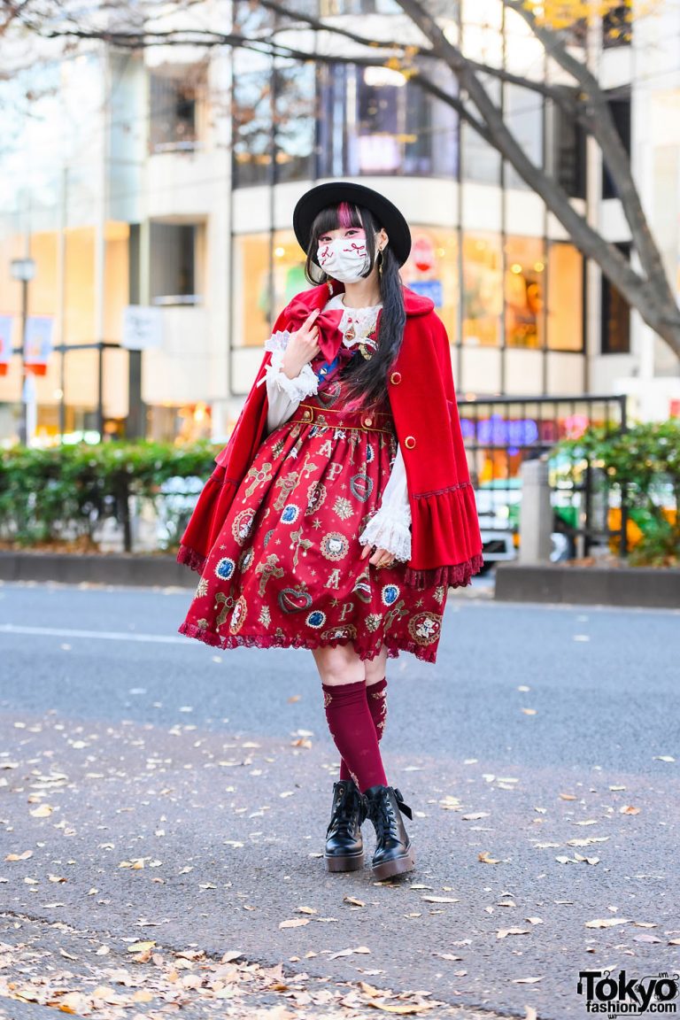 Angelic Pretty Lolita Street Style by RinRin Doll w/ Boater Hat, Lyra ...