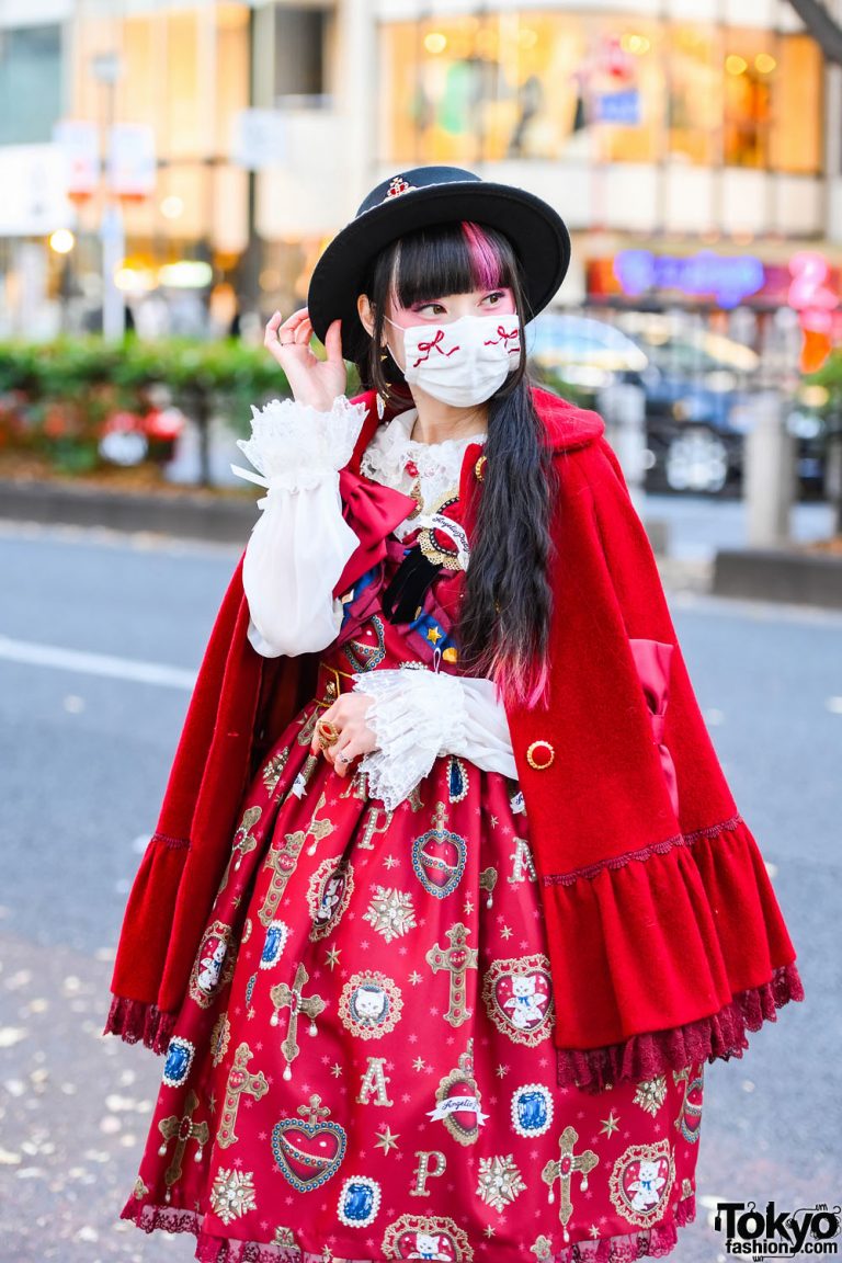 Angelic Pretty Lolita Street Style By RinRin Doll W/ Boater Hat, Lyra ...