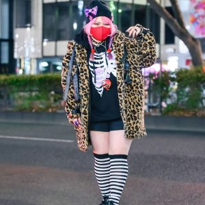 Kawaii Harajuku Street Style w/ Listen Flavor Leopard Jacket, Christian Roland, Conpeitou, Goregro & Tensai Tadacy