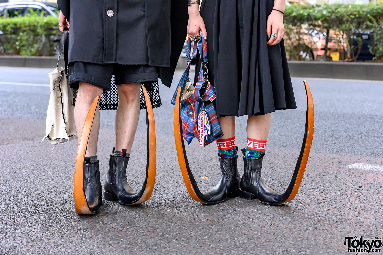 Harajuku Guys w/ Comme Des Garcons Homme Plus Pointy Mexican