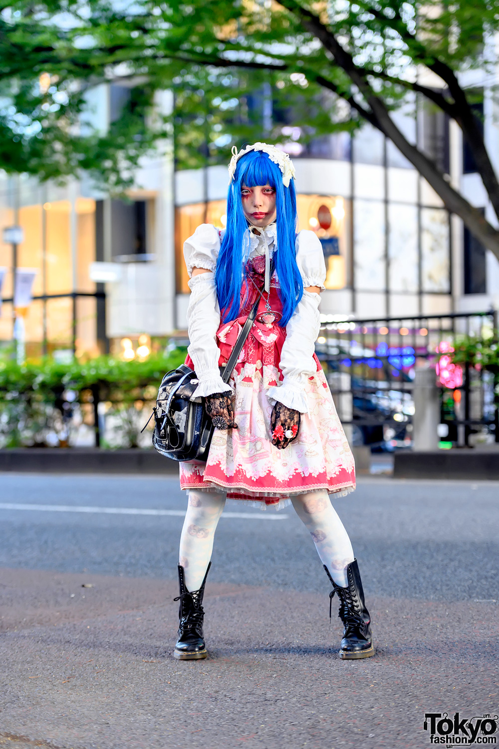 Japanese Lolita Style in Harajuku w/ Baby The Stars Shine Bright, Vivienne Westwood & Dr. Martens x Sex Pistols